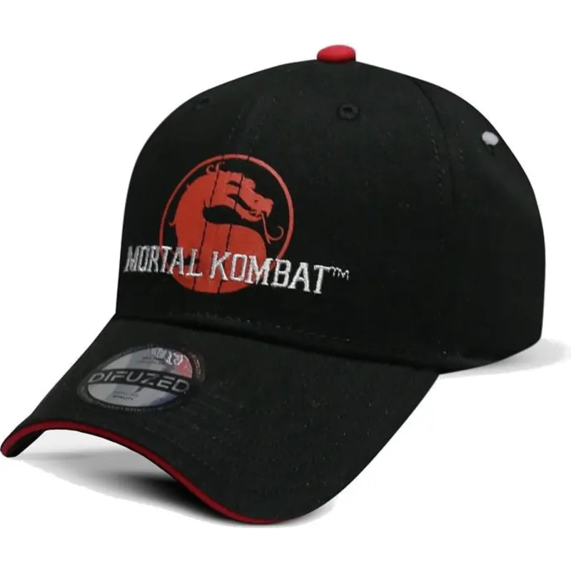 kepure-islenkta-juoda-snapback-finish-him-difuzed