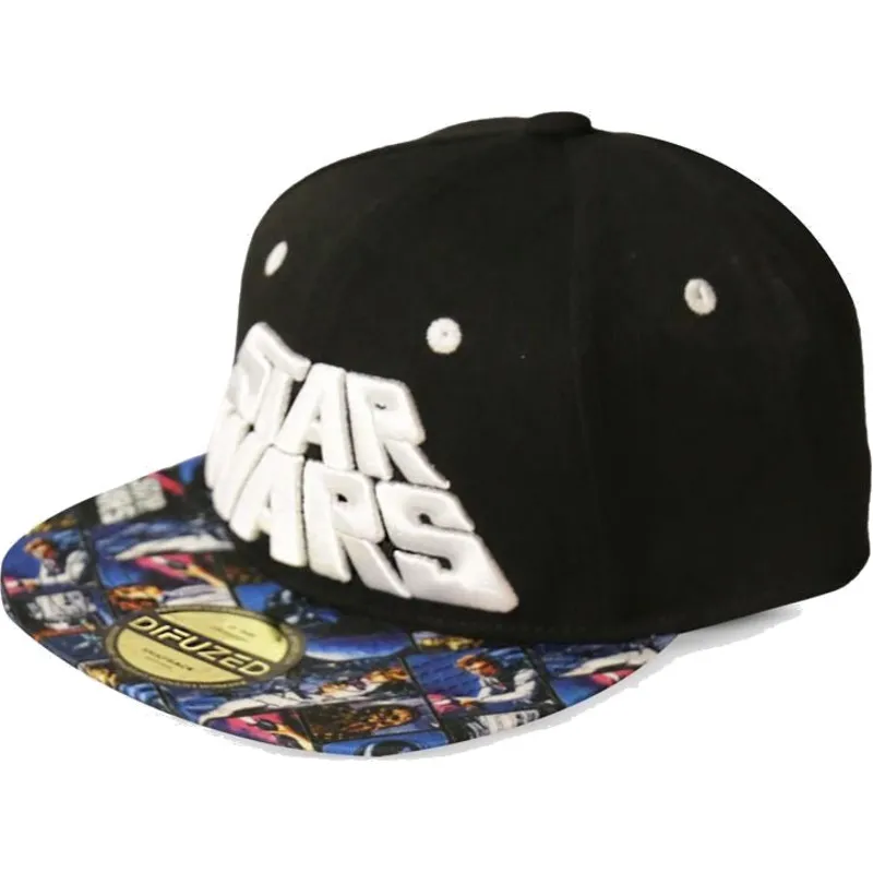 kepure-plokscia-juoda-snapback-all-over-print-poster-difuzed