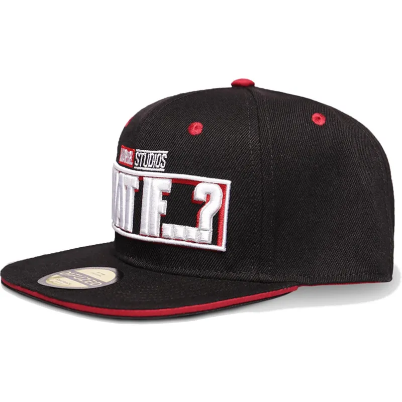 kepure-plokscia-juoda-snapback-what-if-difuzed
