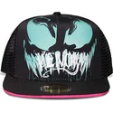 kepure-plokscia-juoda-snapback-vaikams-trucker-difuzed