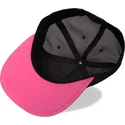 kepure-plokscia-juoda-snapback-vaikams-trucker-difuzed