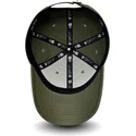 zielona-regulowana-czapka-z-zakrzywionym-daszkiem-z-pomaranczowym-logo-9forty-league-essential-new-york-yankees-mlb-od-new-era