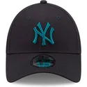 kepure-islenkta-tamsiai-melyna-reguliuojamas-9forty-league-essential-new-york-yankees-mlb-new-era