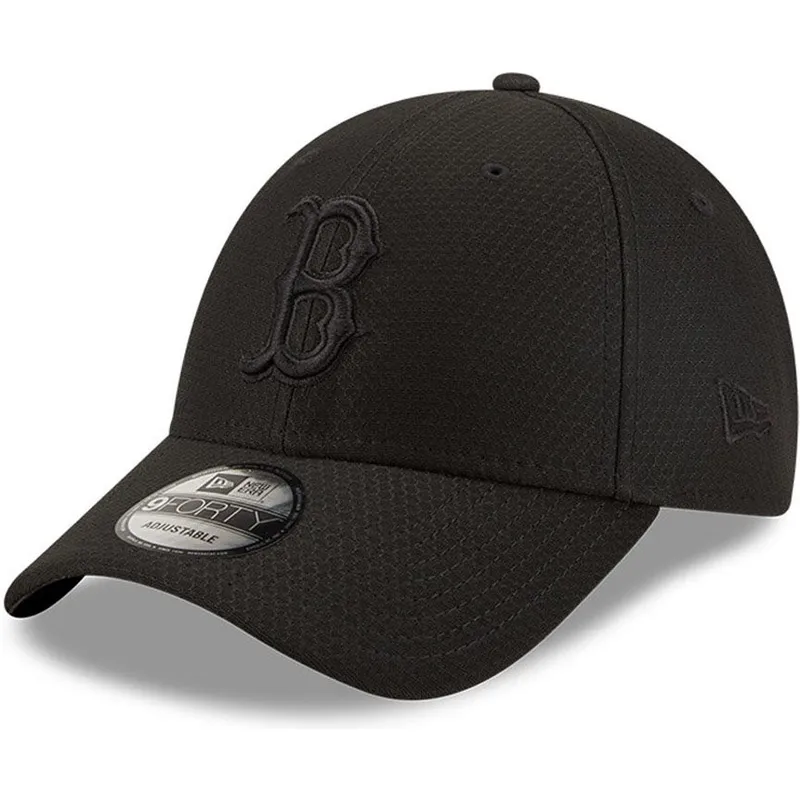kepure-islenkta-juoda-snapback-9forty-mono-team-colour-boston-red-sox-mlb-new-era