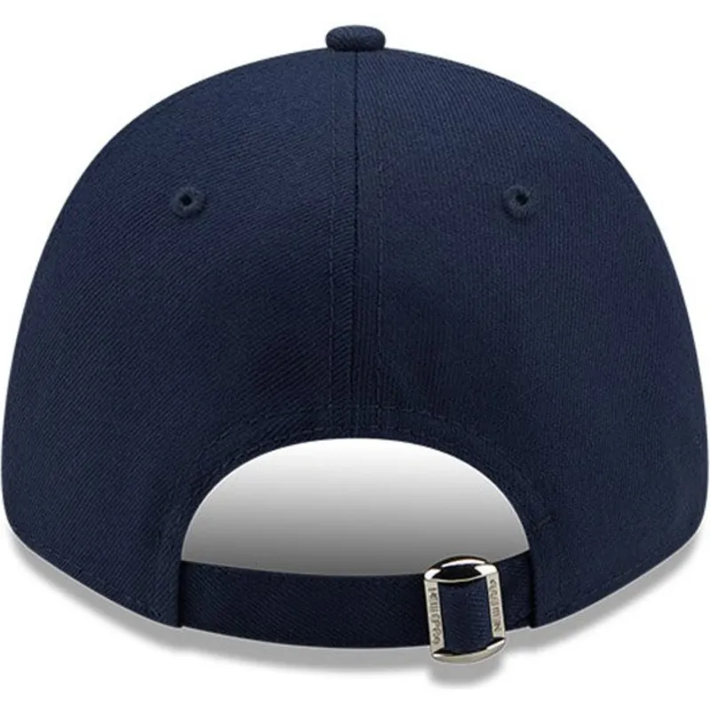 kepure-islenkta-tamsiai-melyna-reguliuojamas-9forty-pop-outline-new-york-yankees-mlb-new-era