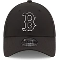regulowana-czarna-czapka-z-zakrzywionym-daszkiem-9forty-black-and-silver-boston-red-sox-mlb-od-new-era