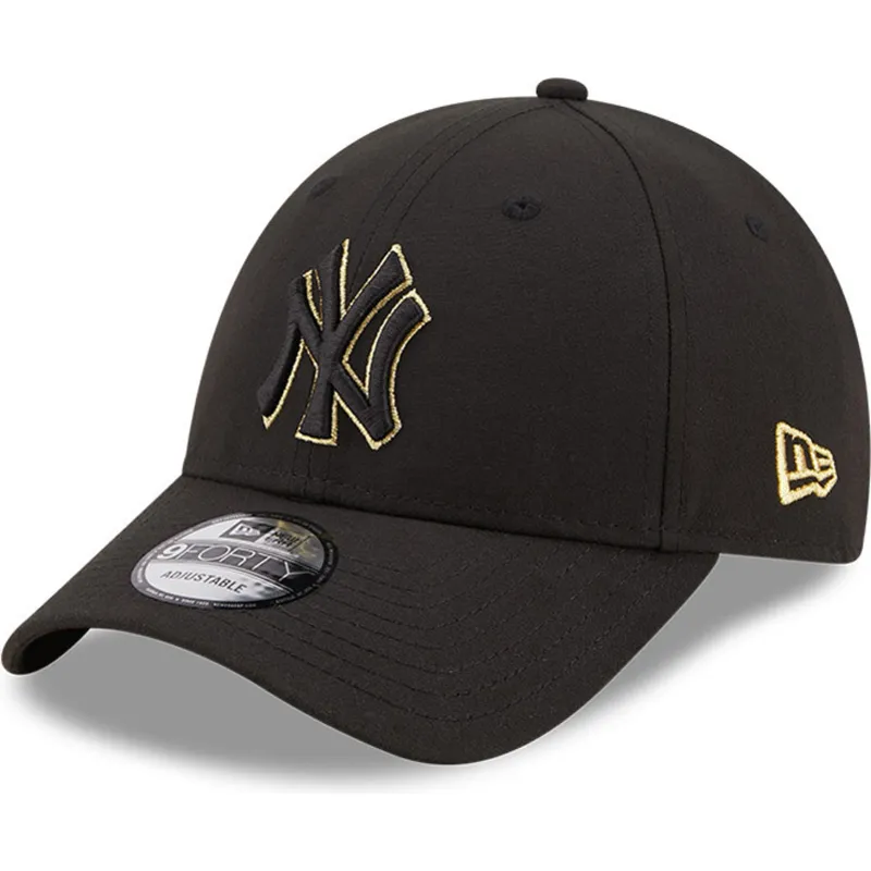 kepure-islenkta-juoda-reguliuojamas-9forty-black-and-gold-new-york-yankees-mlb-new-era kepure-islenkta-juoda-reguliuojamas-9forty-black-and-gold-new-york-yankees-mlb-new-era