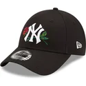 czarna-regulowana-czapka-z-zakrzywionym-daszkiem-9forty-rose-new-york-yankees-mlb-od-new-era