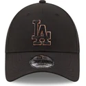 czarna-zakrzywiona-czapka-snapback-9forty-black-and-gold-los-angeles-dodgers-mlb-od-new-era