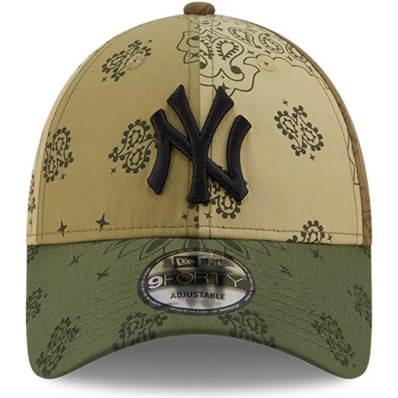 kepure-islenkta-zalia-reguliuojamas-9forty-paisley-print-new-york-yankees-mlb-new-era
