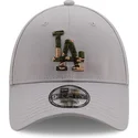 kepure-islenkta-pilka-reguliuojamas-9forty-camo-infill-los-angeles-dodgers-mlb-new-era