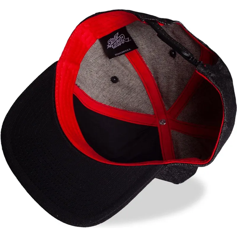 kepure-plokscia-juoda-snapback-difuzed