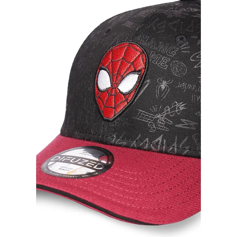 kepure-islenkta-juoda-snapback-vaikams-difuzed