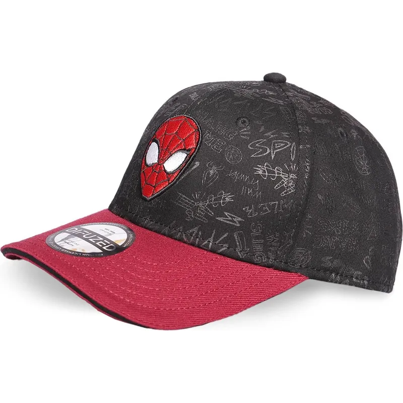 kepure-islenkta-juoda-snapback-vaikams-difuzed