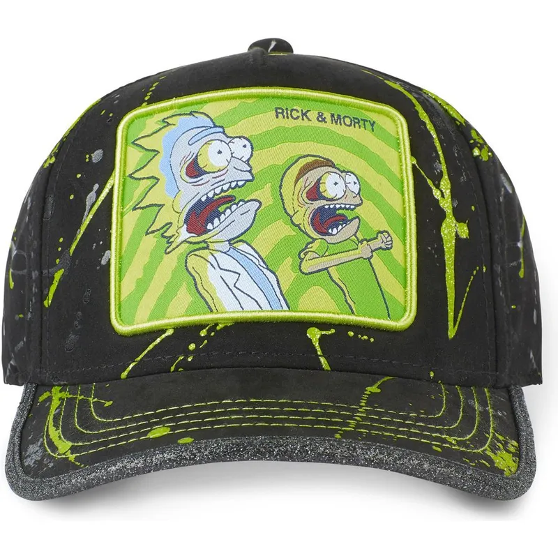 kepure-islenkta-juoda-reguliuojamas-tag-ric-rick-ir-morty-rikas-ir-mortis-capslab