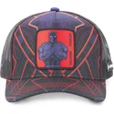 kepure-islenkta-tamsiai-melyna-snapback-pan1-wakanda-forever-black-panther-marvel-comics-capslab