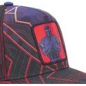 kepure-islenkta-tamsiai-melyna-snapback-pan1-wakanda-forever-black-panther-marvel-comics-capslab