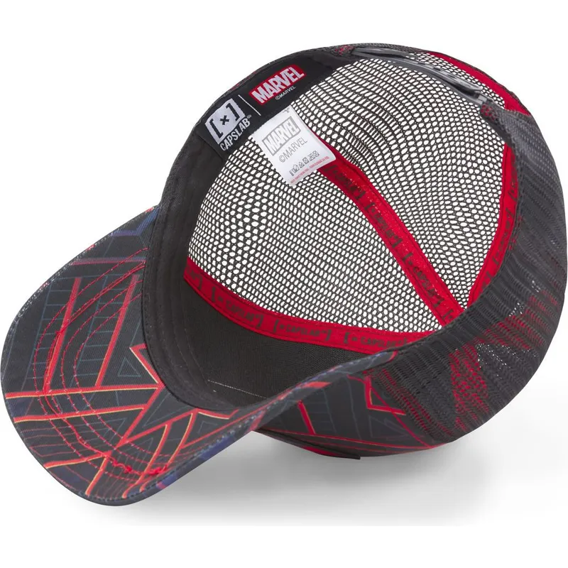kepure-islenkta-tamsiai-melyna-snapback-pan1-wakanda-forever-black-panther-marvel-comics-capslab