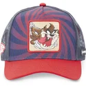 kepure-islenkta-tamsiai-melyna-snapback-tasmanijos-velnias-looney-tunes-capslab