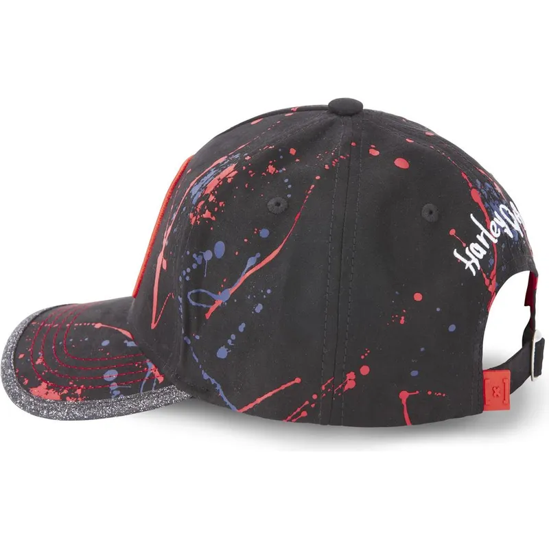 kepure-islenkta-juoda-reguliuojamas-tag-har-harley-quinn-dc-comics-capslab kepure-islenkta-juoda-reguliuojamas-tag-har-harley-quinn-dc-comics-capslab