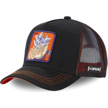 Kepurė išlenkta juoda snapback ULT2 Ultra Instinct Son Goku Dragon Ball Capslab