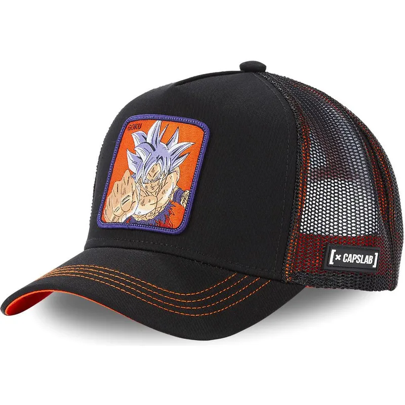 kepure-islenkta-juoda-snapback-ult2-ultra-instinct-son-goku-dragon-ball-capslab