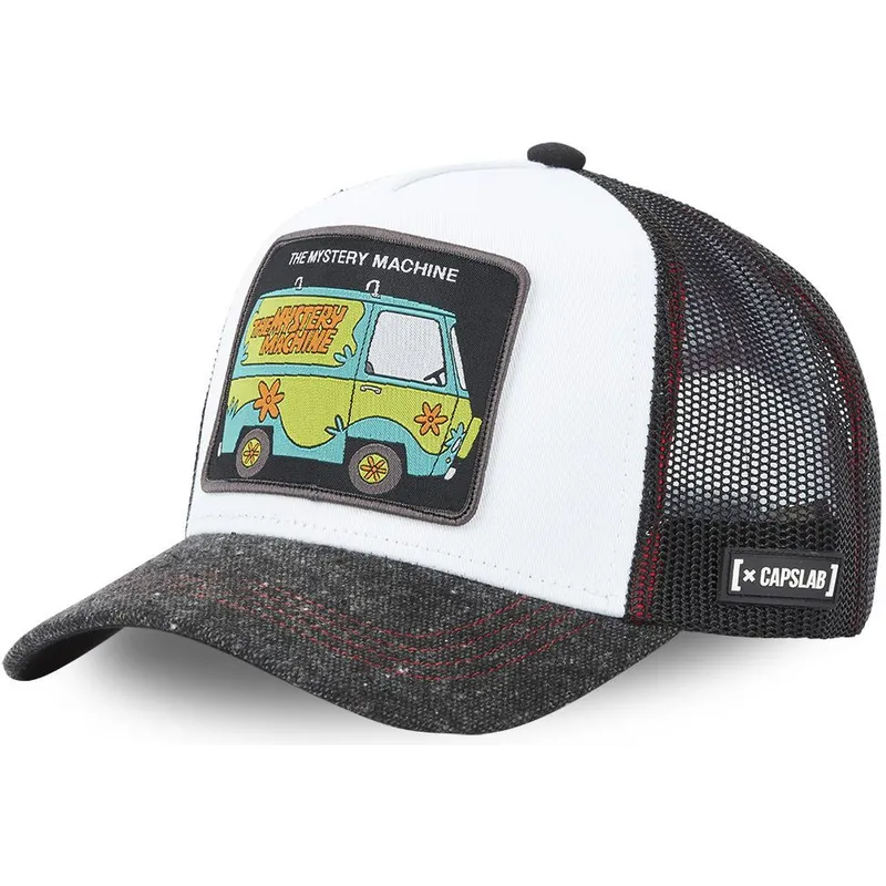 kepure-islenkta-balta-snapback-mac-the-mystery-machine-scooby-doo-capslab