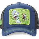 kepure-islenkta-tamsiai-melyna-snapback-psy1-rick-ir-morty-rikas-ir-mortis-capslab