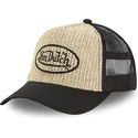 kepure-islenkta-ruda-snapback-paille-von-dutch