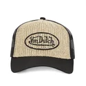 kepure-islenkta-ruda-snapback-paille-von-dutch