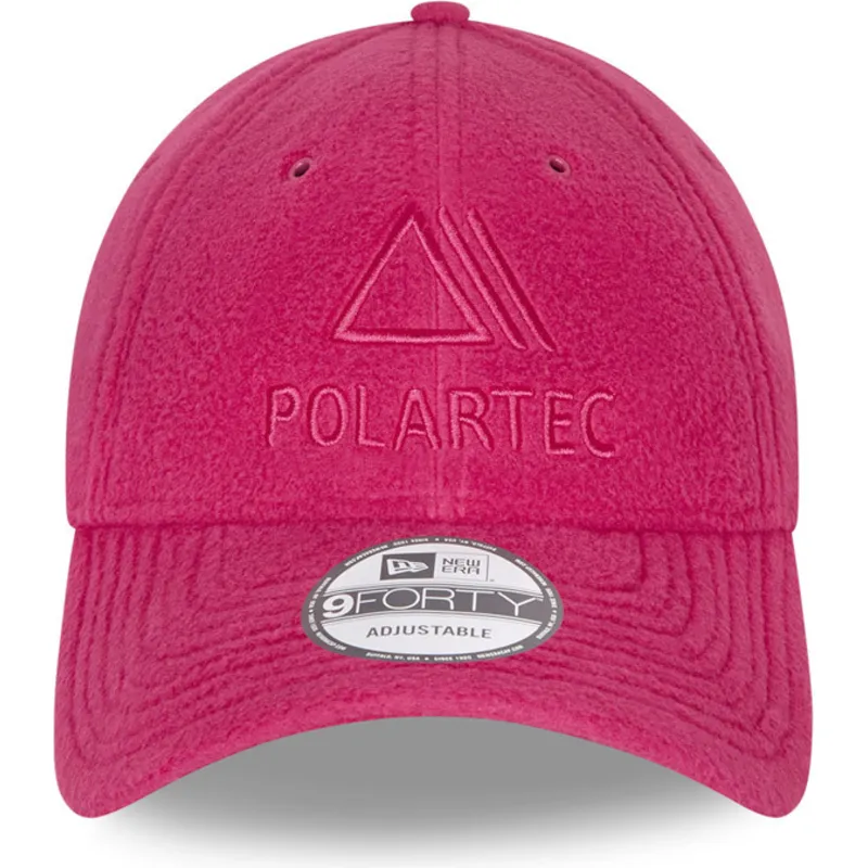 kepure-islenkta-rozine-reguliuojamas-9forty-polartec-new-era