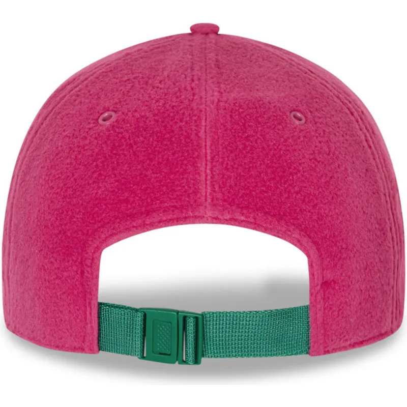 kepure-islenkta-rozine-reguliuojamas-9forty-polartec-new-era