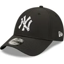 kepure-islenkta-juoda-reguliuojamas-9forty-sports-clip-new-york-yankees-mlb-new-era