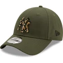 zielona-zakrzywiona-czapka-regulowana-9forty-camo-infill-new-york-yankees-mlb-od-new-era