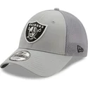 kepure-islenkta-pilka-reguliuojamas-9forty-team-arch-las-vegas-raiders-nfl-new-era