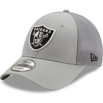 kepure-islenkta-pilka-reguliuojamas-9forty-team-arch-las-vegas-raiders-nfl-new-era