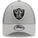kepure-islenkta-pilka-reguliuojamas-9forty-team-arch-las-vegas-raiders-nfl-new-era