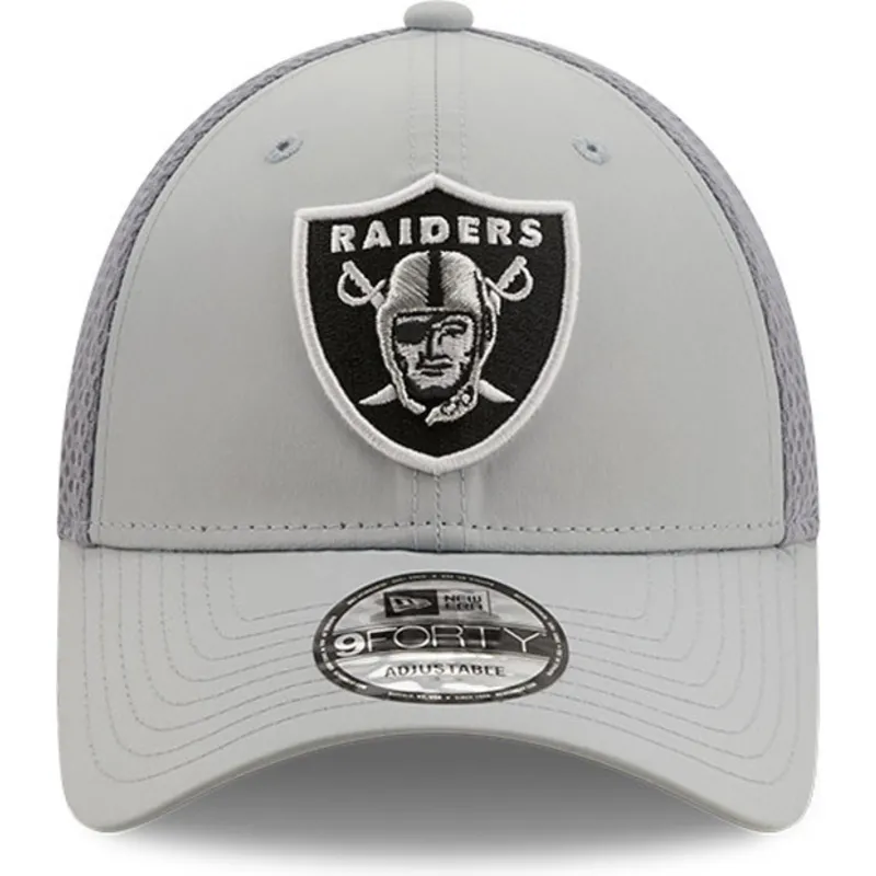 kepure-islenkta-pilka-reguliuojamas-9forty-team-arch-las-vegas-raiders-nfl-new-era