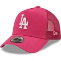 kepure-islenkta-rozine-snapback-a-frame-tonal-mesh-los-angeles-dodgers-mlb-new-era