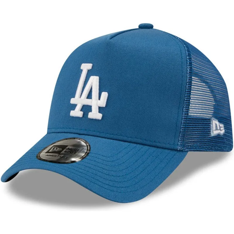 kepure-islenkta-melyna-snapback-a-frame-tonal-mesh-los-angeles-dodgers-mlb-new-era