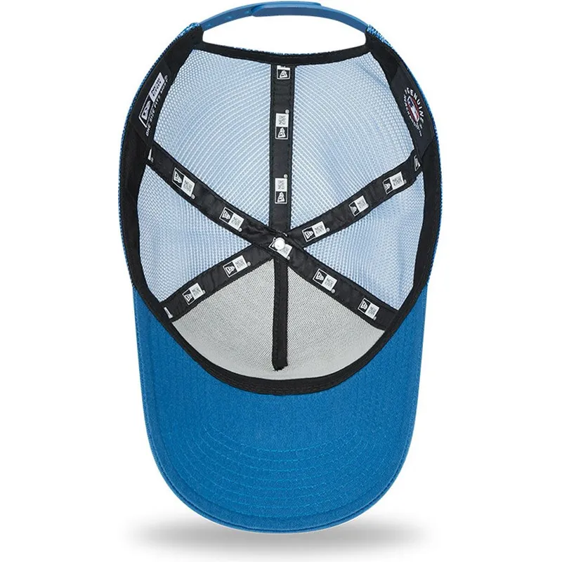 kepure-islenkta-melyna-snapback-a-frame-tonal-mesh-los-angeles-dodgers-mlb-new-era