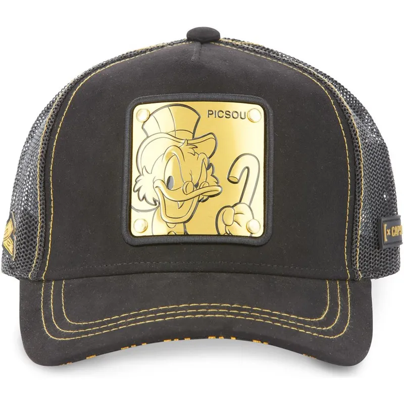 kepure-islenkta-juoda-snapback-tag-scr2-skrudzas-makdakas-disney-capslab kepure-islenkta-juoda-snapback-tag-scr2-skrudzas-makdakas-disney-capslab