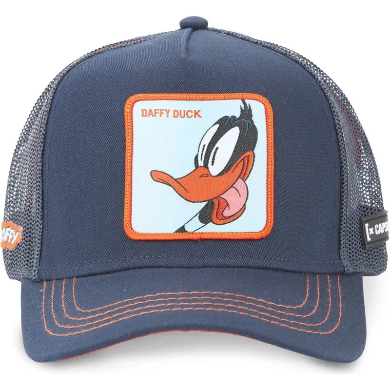 kepure-islenkta-tamsiai-melyna-snapback-loo5-daf2-daffy-duck-looney-tunes-capslab
