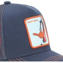 kepure-islenkta-tamsiai-melyna-snapback-loo5-daf2-daffy-duck-looney-tunes-capslab