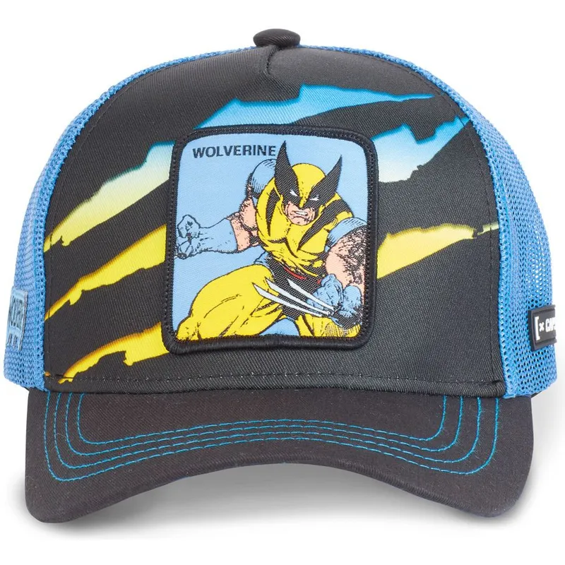 kepure-islenkta-juoda-snapback-wol1-wolverine-marvel-comics-capslab kepure-islenkta-juoda-snapback-wol1-wolverine-marvel-comics-capslab