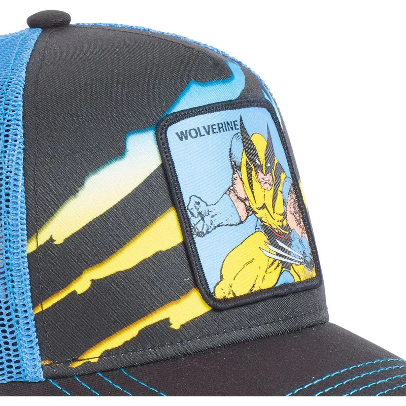 kepure-islenkta-juoda-snapback-wol1-wolverine-marvel-comics-capslab kepure-islenkta-juoda-snapback-wol1-wolverine-marvel-comics-capslab