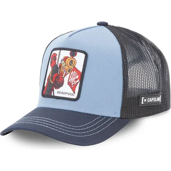 kepure-islenkta-melyna-snapback-dea2-deadpool-marvel-comics-capslab