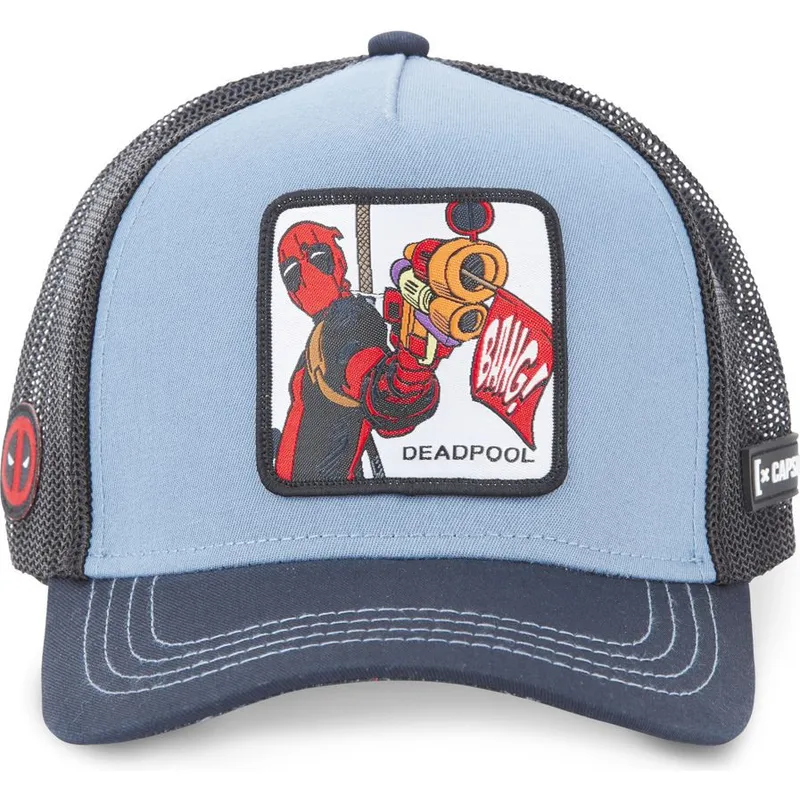 kepure-islenkta-melyna-snapback-dea2-deadpool-marvel-comics-capslab