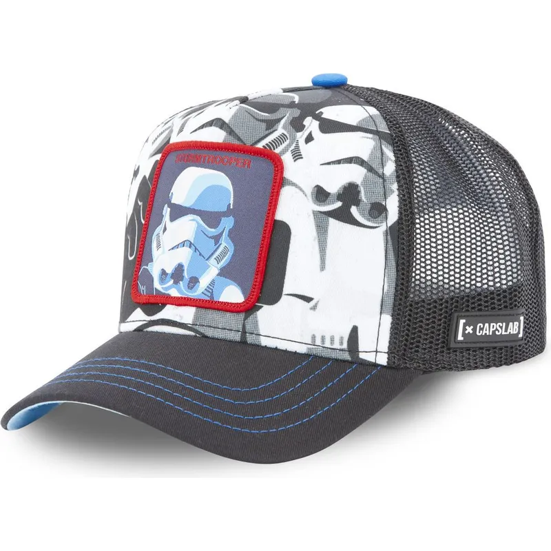 kepure-islenkta-juoda-snapback-sel2-stormtrooper-star-wars-capslab kepure-islenkta-juoda-snapback-sel2-stormtrooper-star-wars-capslab