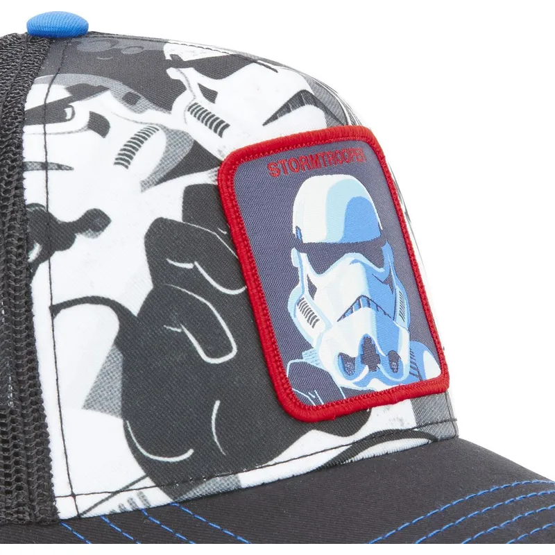 kepure-islenkta-juoda-snapback-sel2-stormtrooper-star-wars-capslab kepure-islenkta-juoda-snapback-sel2-stormtrooper-star-wars-capslab